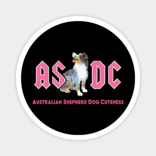 Australian Shepherd Dog Cuteness Magnet